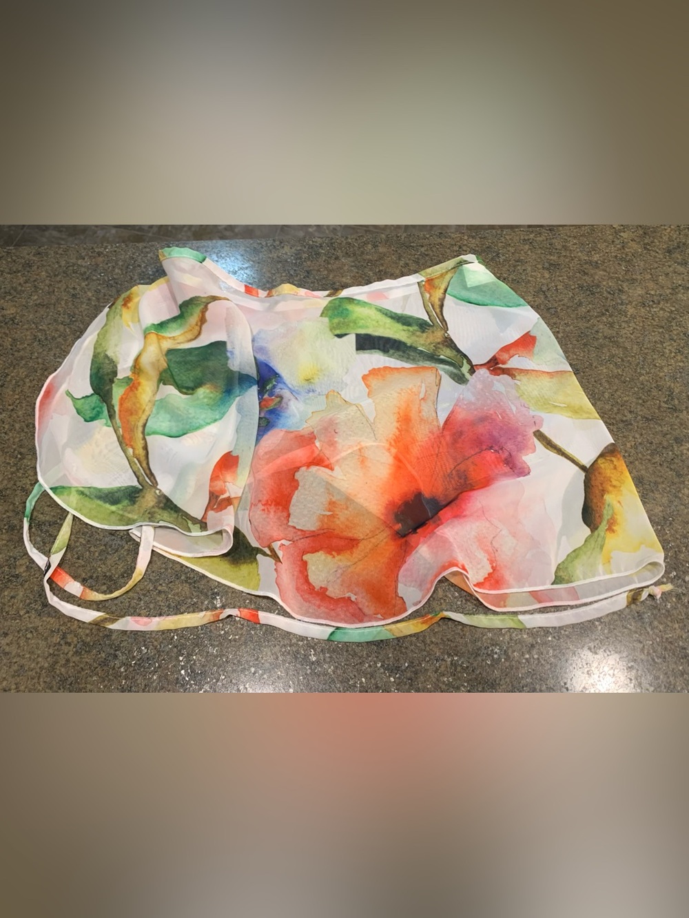 Capezio Watercolor Wrap Skirt